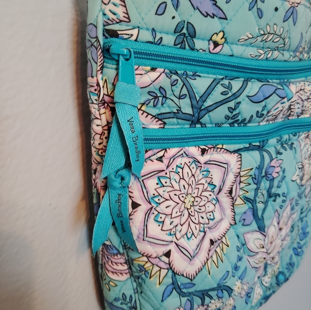 Vera Bradley 2 Piece Purse Wallet Set Floral Crossbody - Picture 11 of 16